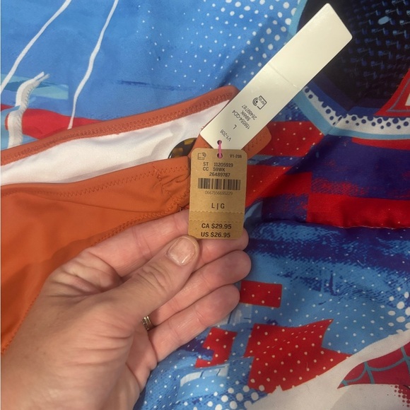 💜Victoria secret Orange Women's Swim Bottom💜 - Picture 2 of 4
